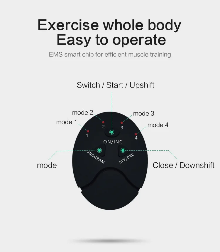 Gym Abdominal Muscle Stimulator Hip Trainer EMS Massage Fitness Equipment ABS Muscles Electro stimulator Toner Body Exercise