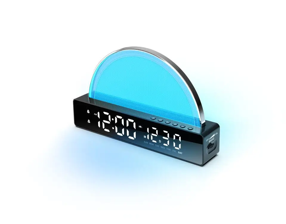 Wake Up Light with Gentle Sunlight for Get Up Comfortably Without Fright