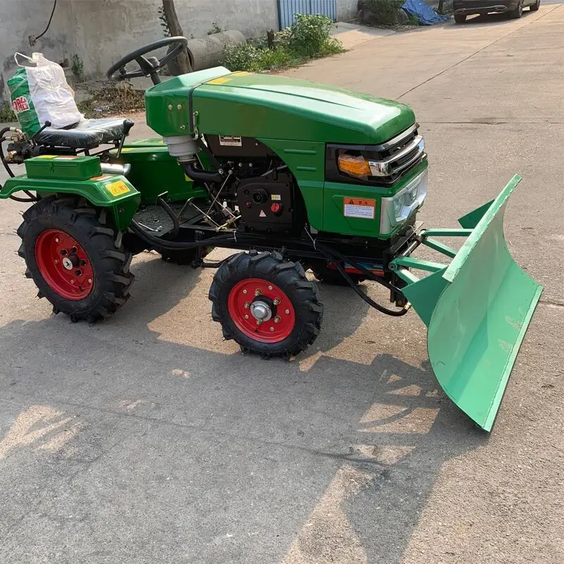 Cost Effective Chinese Factory Single Cylinder Tractor Farm Mini 12hp 15hp 18hp 20hp Snow Pusher