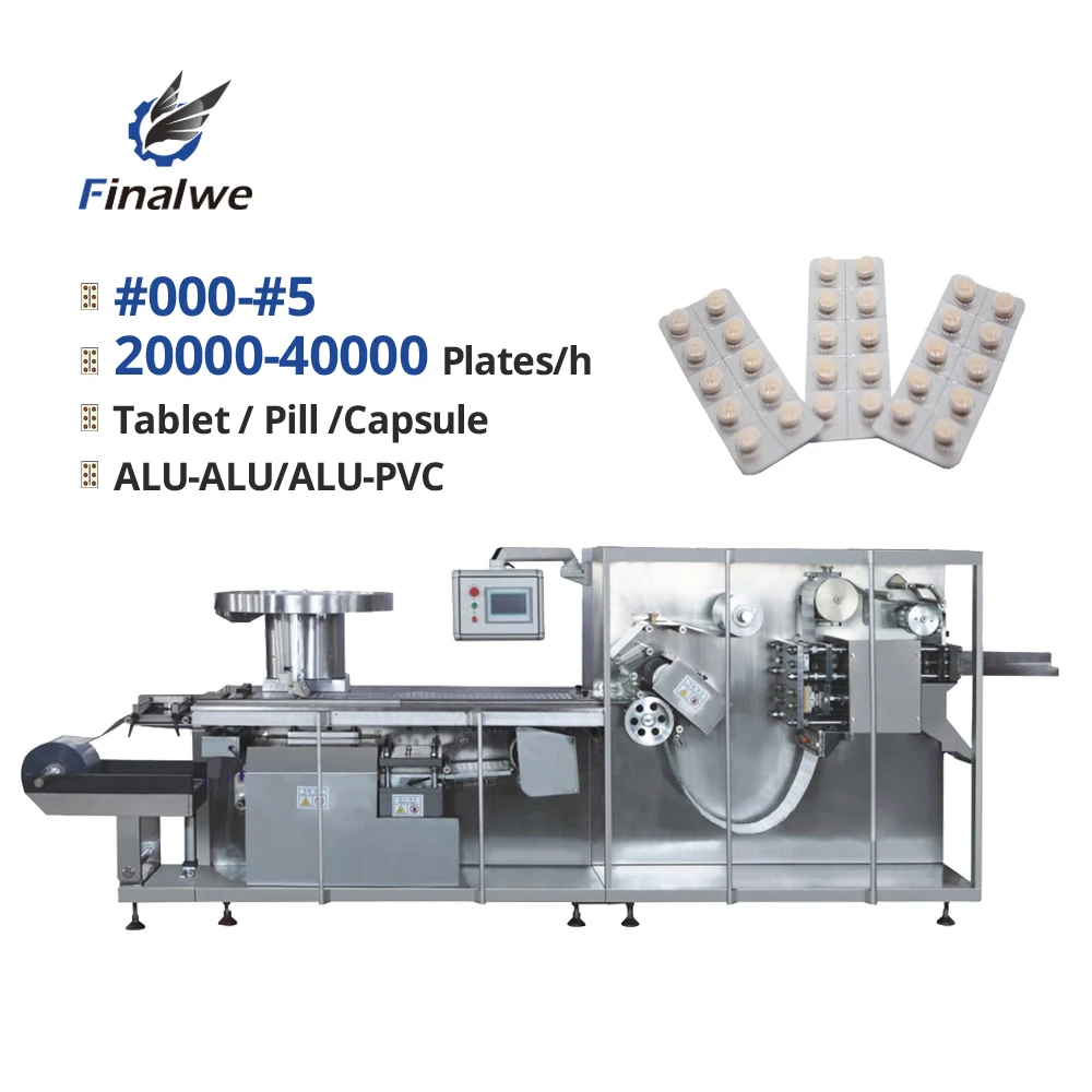 Automatic Roller Type Aluminum-Plastic Blister Packing Machine