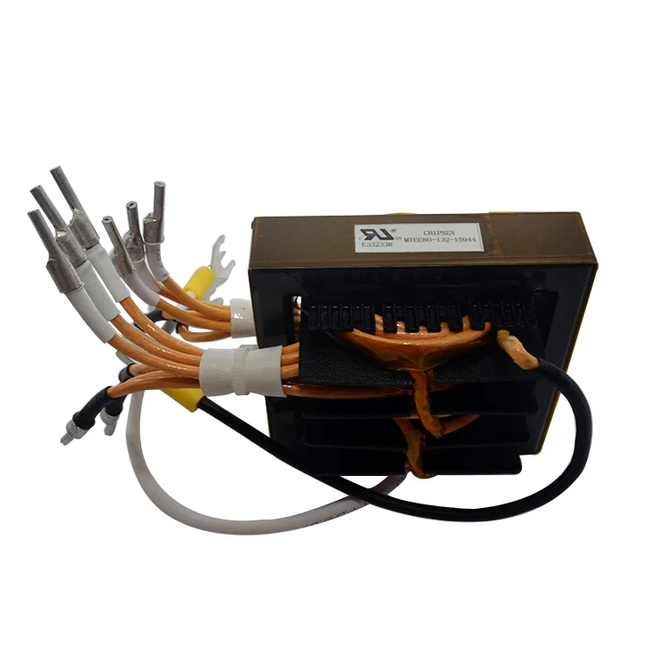 Ferrite core ignition small led step up 12v to 220v  EE80 flyback smps ozone single phase  electric high frequency transformer