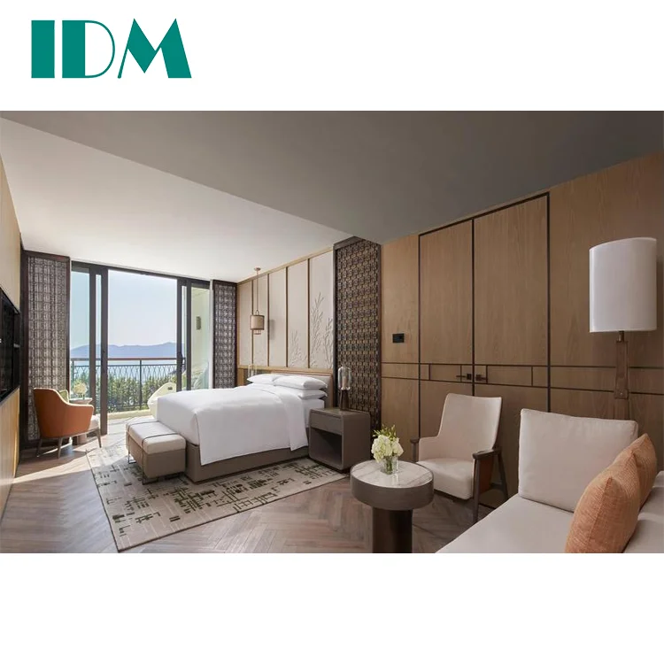 IDM-A29 Customize Modern Bed Room Set Luxury Hotel Room Furniture Set For 5 Star Hotel Design