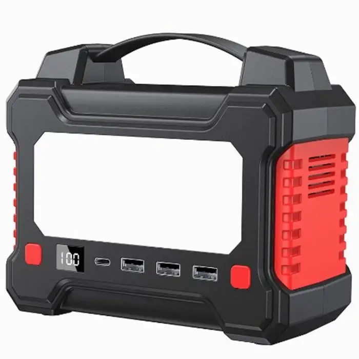 Outdoor energy storage  supply 150W high-power  camping fishing large capacity wireless emergency power supply power bank