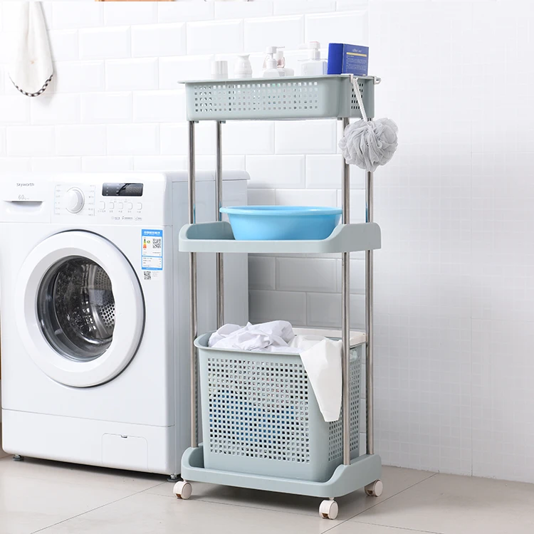 
Popular new production of classic rectangular laundry baskets, plastic dirty laundry baskets 