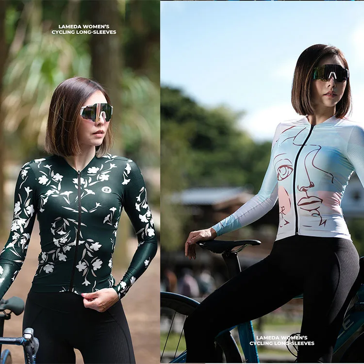 roupas de ciclismo 2022 custom  wholesale  fashion  cycling wear young girl cycling jersey set bike suits for women