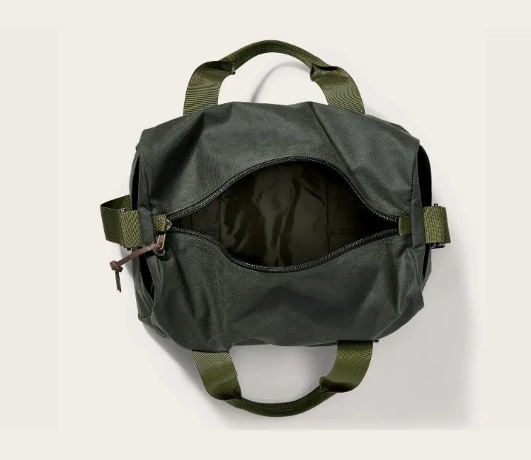 Foldable Army Green Waterproof Large Capacity Handbag Carry On Flight Travel Shoulder Bags Waxed Canvas Duffel Bag With YKK