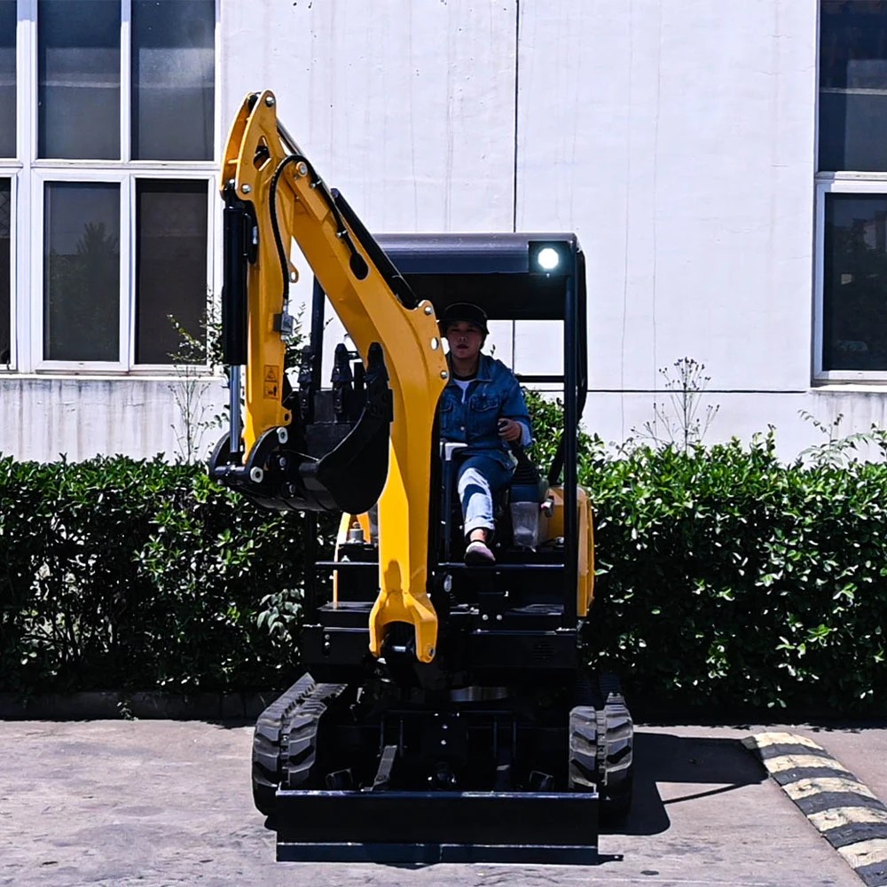 Diesel Engine High Work Efficiency Remote Control New 3.5 Ton Mini Excavator