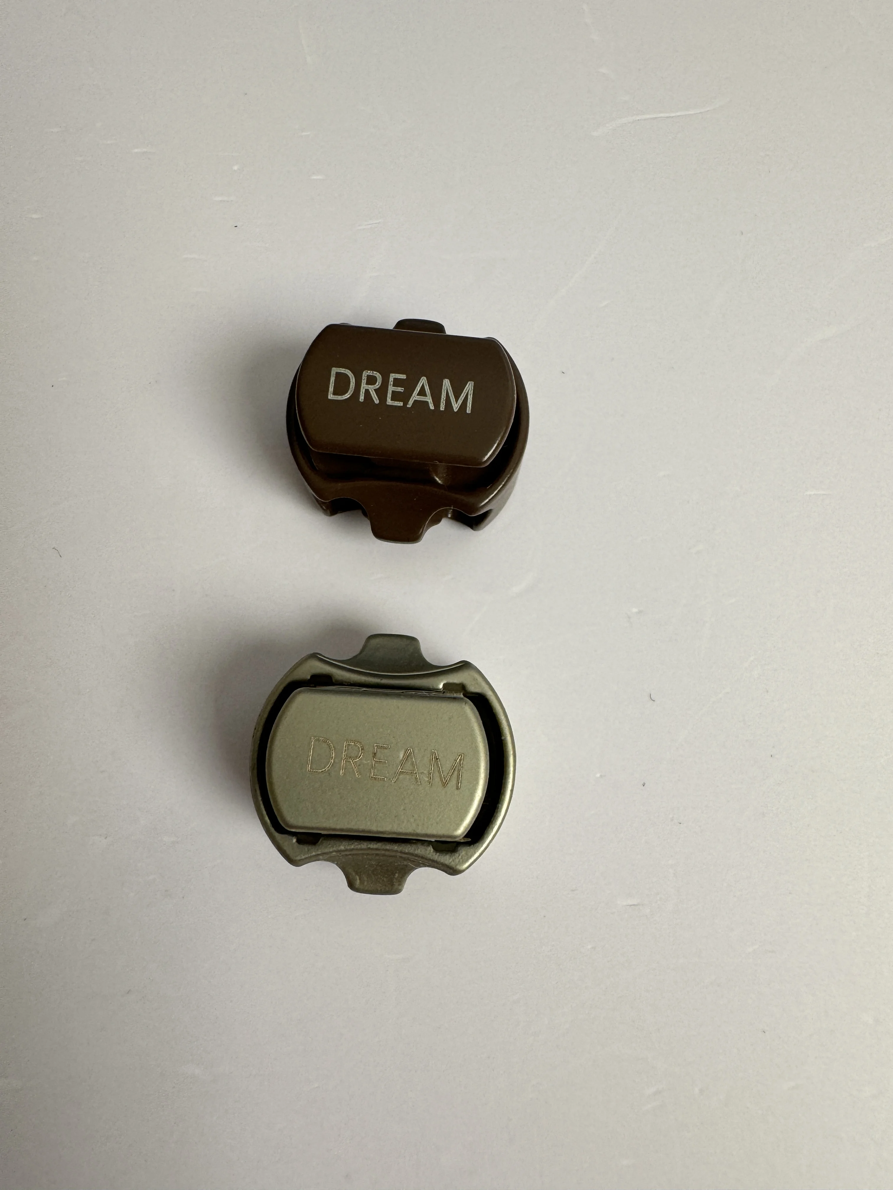 mini black e-coating metal cam lock buckle with custom metal back buckle caps