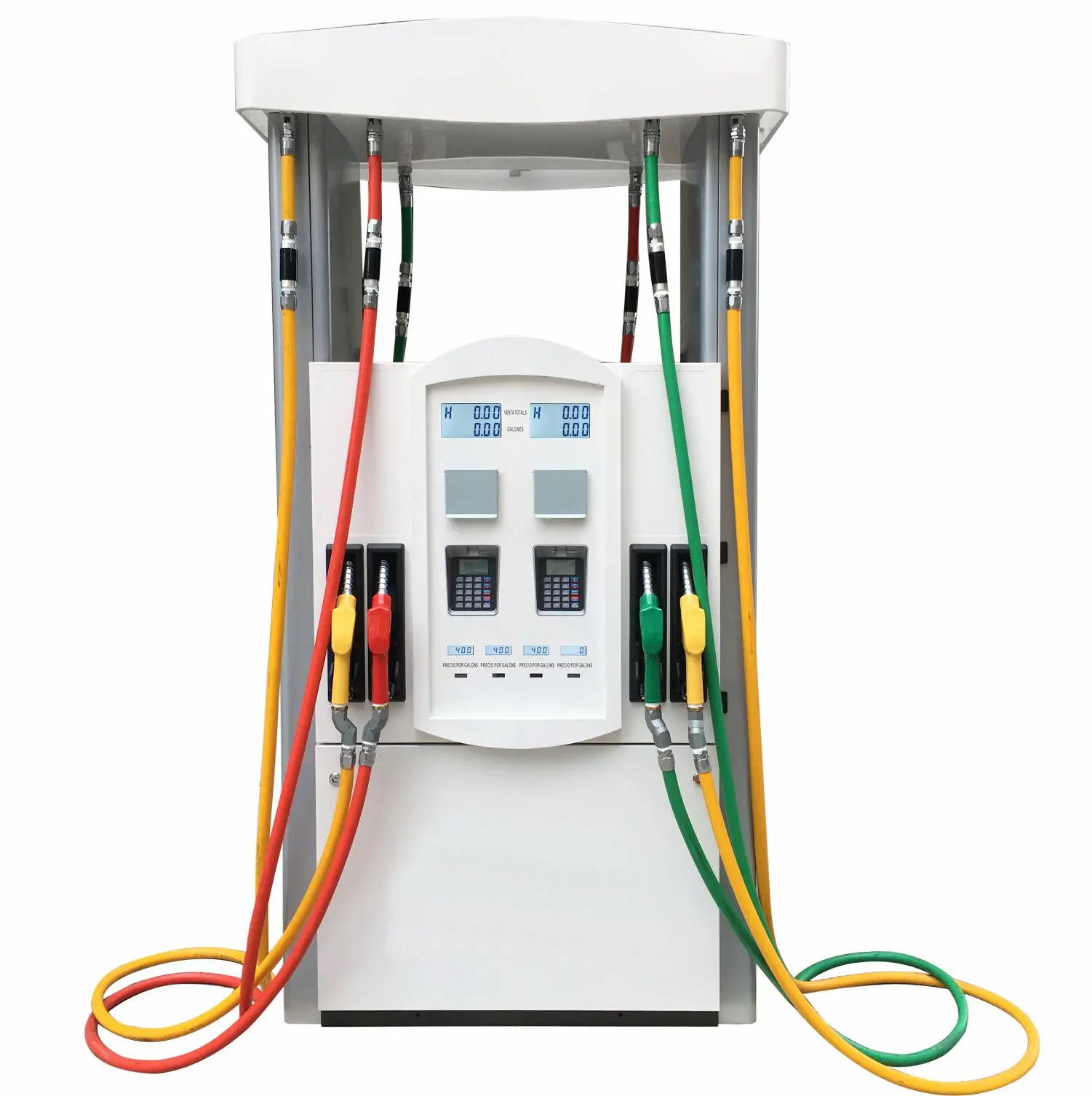 
 Электрический Топливный диспенсер для автозаправочной станции модели 4-Product & 8-Hose  
