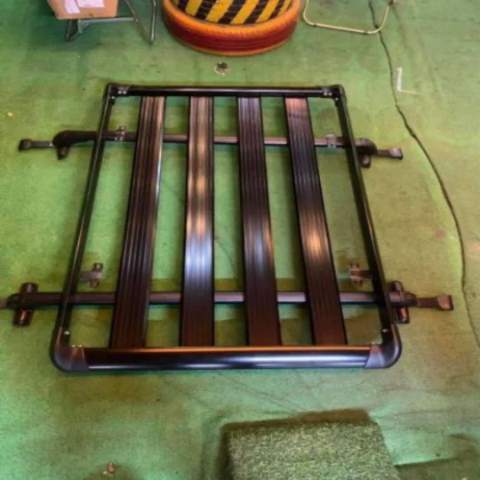 Universal Steel Cargo Roof Rack Basket,Top Roof Rack Cargo Basket Luggage Holder Carrier,black