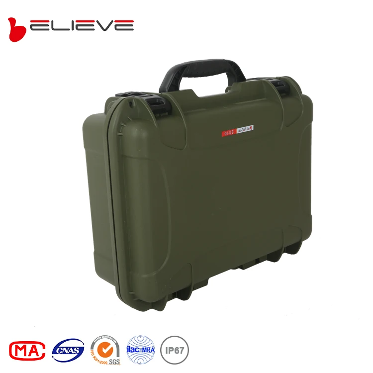 Waterproof Plastic Drone Case With Custom Foam