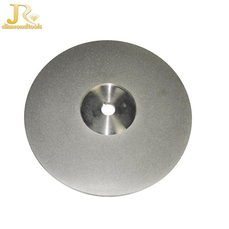 Electroplated Metal Diamond Coated Grinding Flat Lap Faceting Disc diamond coated flat lap disk wheel grinding sanding
