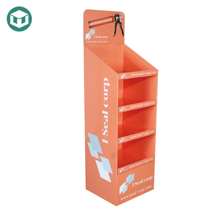 Strong Cardboard Hardware Store Use Power Tool Display Stand