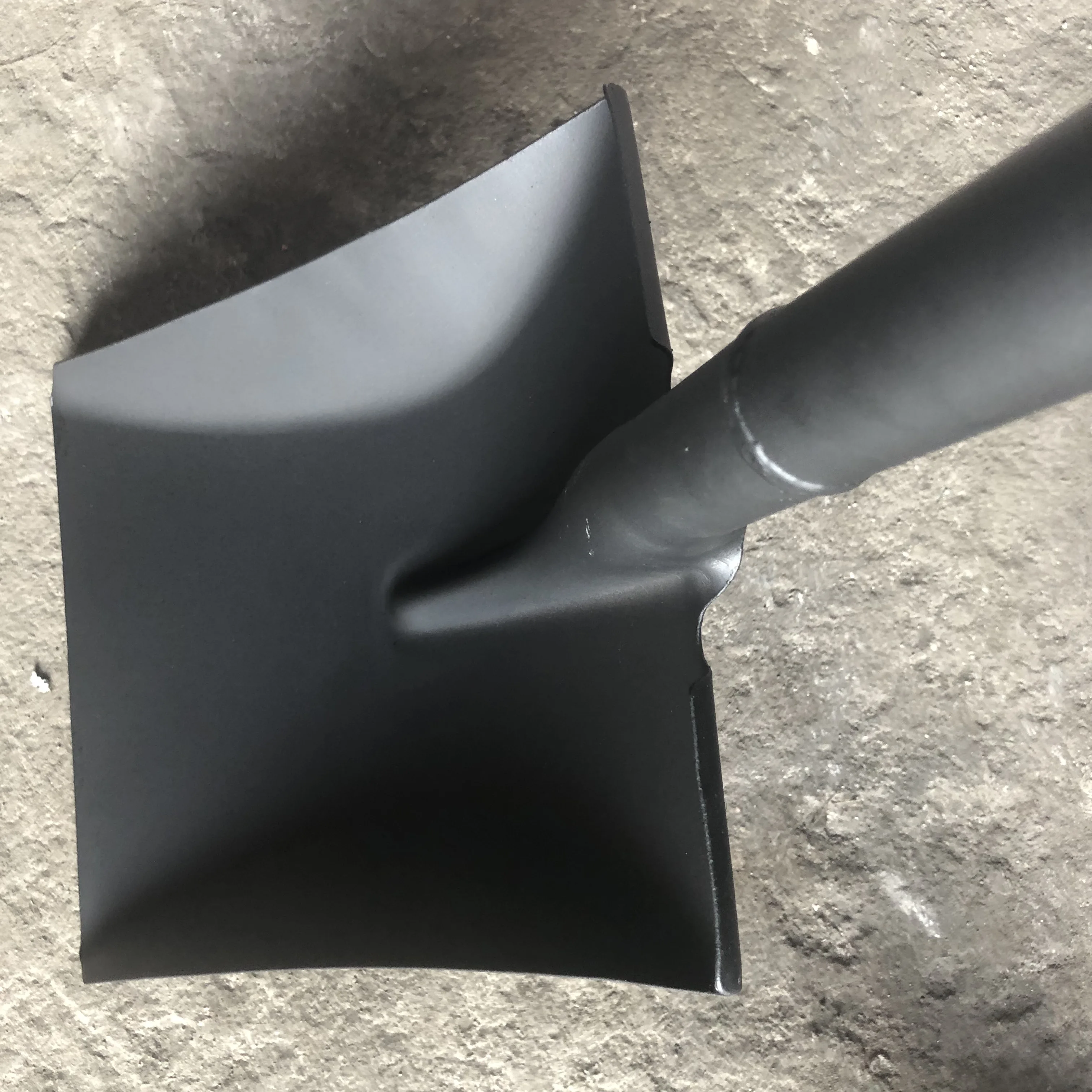 carbon steel 2kg india types farming digging tools  heavy square all iron steel metal handle shovel spade
