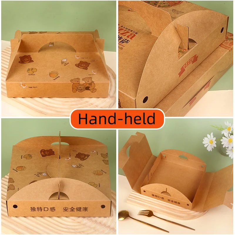 Customized portable pizza box