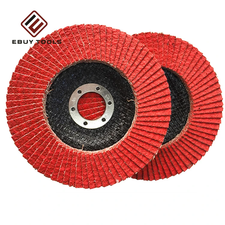 Jiangsu Hot Sales Abrasive Disco de solapa Aluminum Oxide Sanding Grinding Wheel Used with Angle grinder Flat Disc