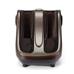 China Supplier Wholesale 53.5*52.5*58.5cm Multifunction Brown Massage Foot Machine for Foot Massage