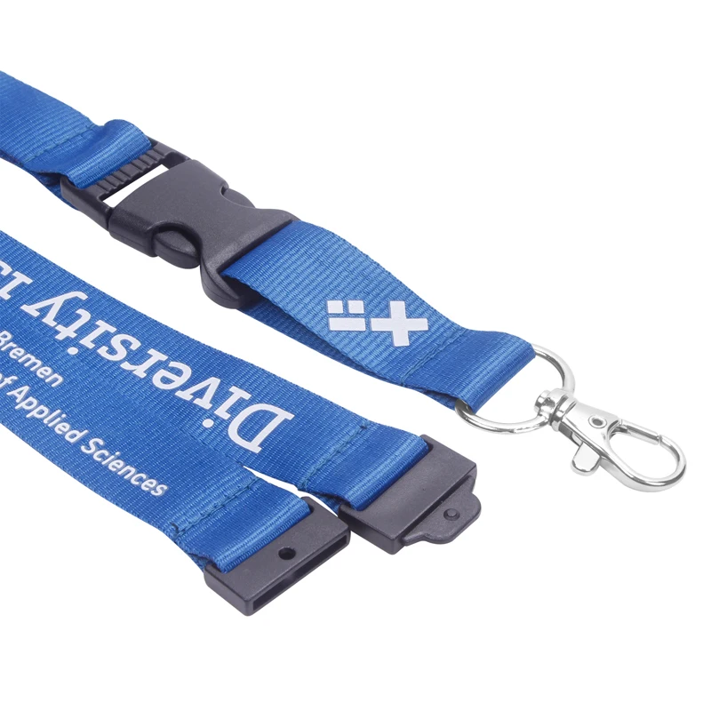 Wholesale Custom Logo OEM/ODM Neck Strap Designer Silkscreen Lanyard Retractable Safety ID Badge Neck LANYARD