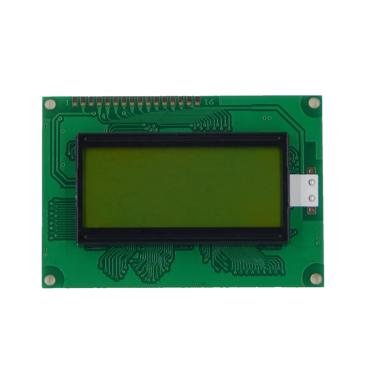 16 pin 16x4 character lcd screen 8 bit parallel monochrome controller SPLC780 lcd module