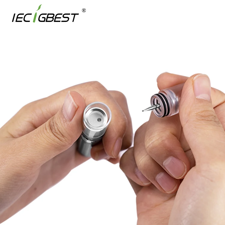 
IECIGBEST Q-STICK Flat Quartz Coil Pen Battery 650mah Dab Rig Device 
