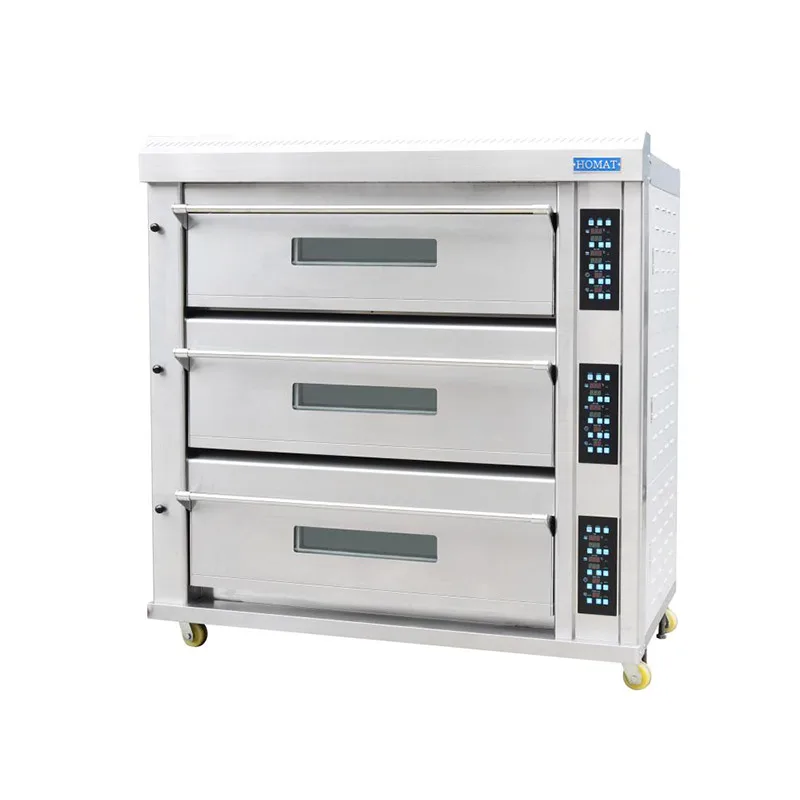 Gas Deck Oven for bread cake biscuit pizza