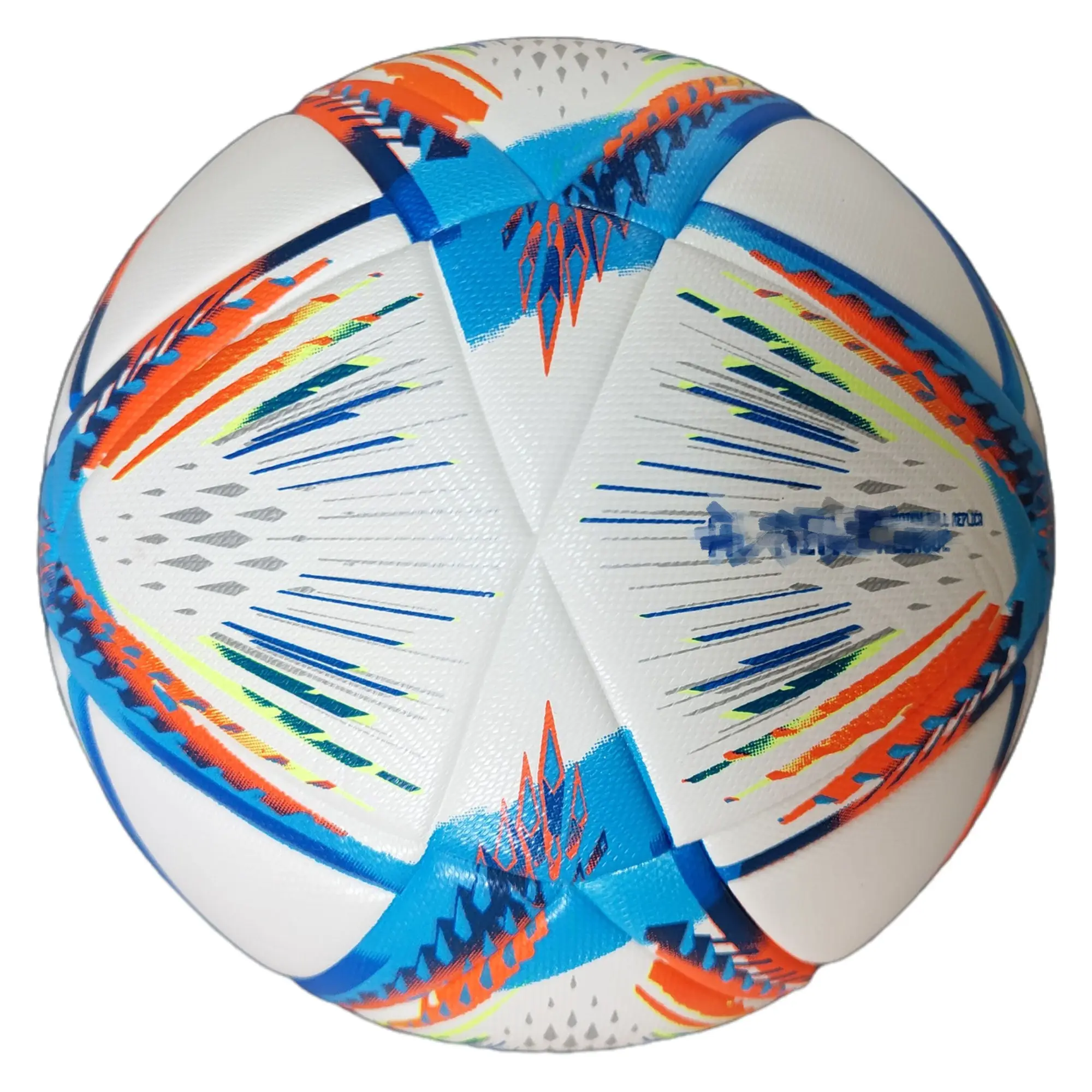 2023 Qatar Wholesale ALL RIHLA BALL Thermal Bonded Soccer Match Ball Machine Stitch Soccer Football Made By Pakistan