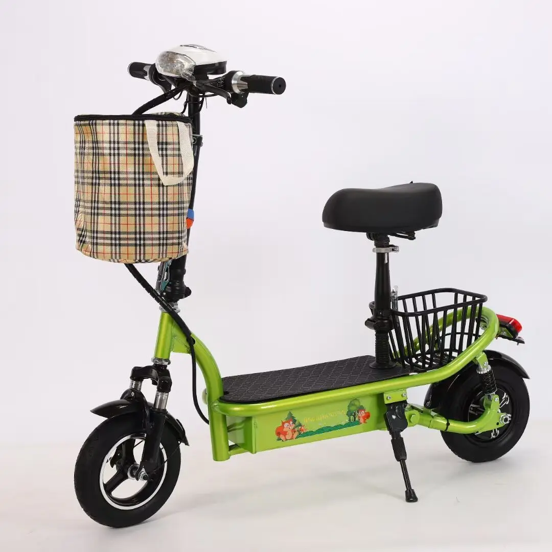 2022 new design 250 w adult folded mini electric scooter 24 v lead acid electric bike on sale