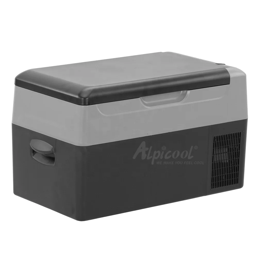 G22 Beverage 22L electronic control with Temperature penal Car Mini Fridge 12V dc compressor Freezer Travel Camping refrigerator