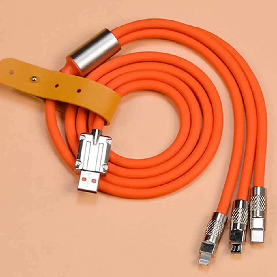USB-кабель для быстрой зарядки 3in1 6 А