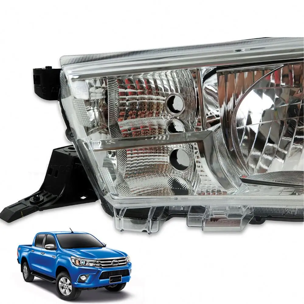 OEM auto parts spare headlight halogen & xenon headlamp for TOYOTA hilux REVO 2015-2019