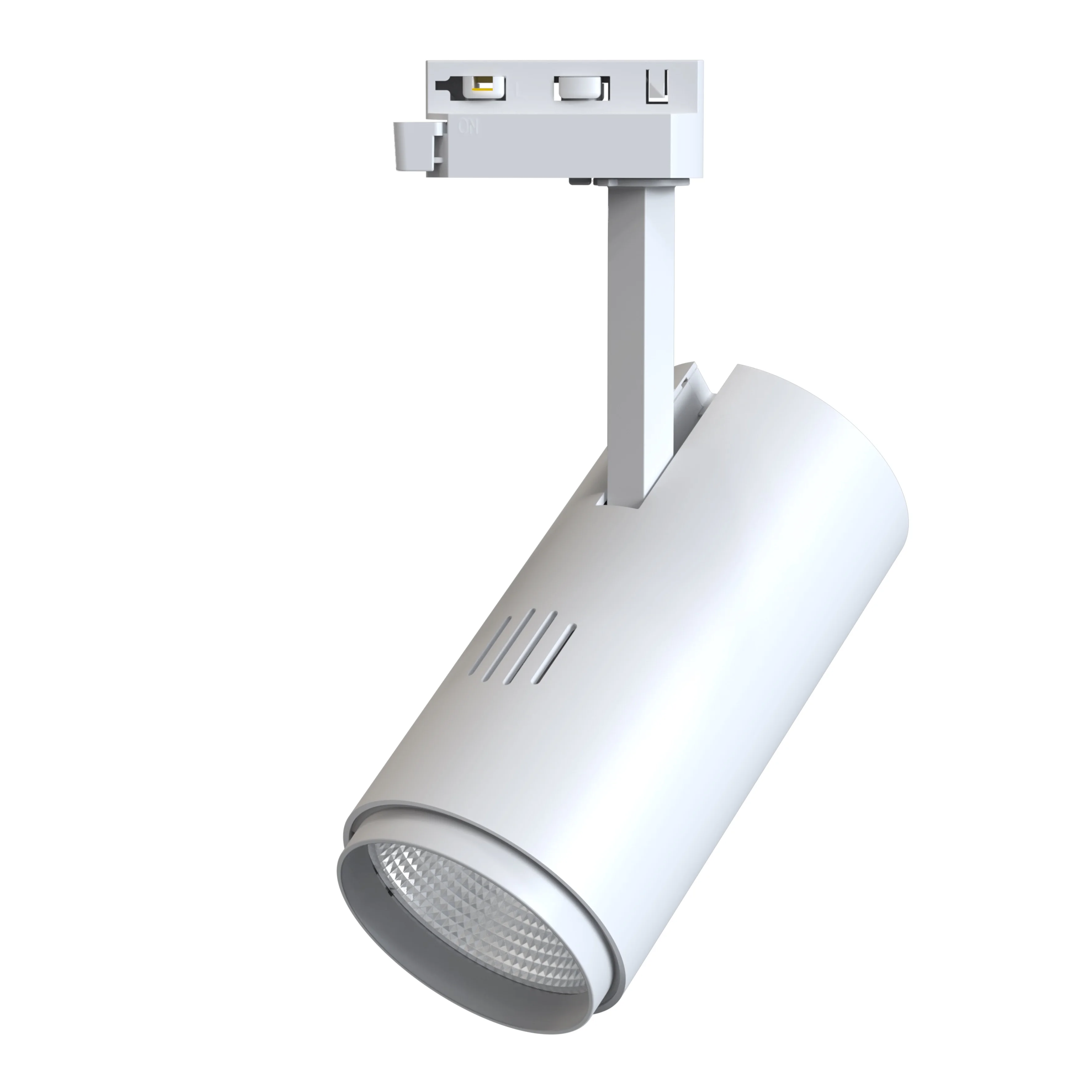 SANBEN Supermarket LED Track Spotlight 20W 24W 120lm/w Super Brightness for Showroom Library Hypermarket COB Chip Spot Light