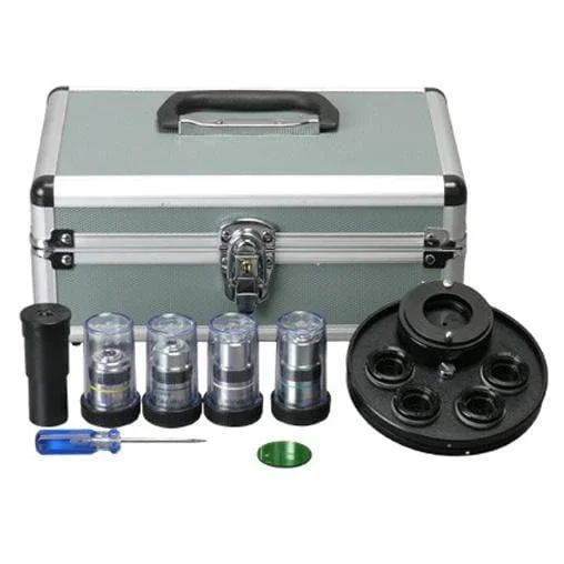 AmScope 40X-2000X Trinocular Phase-contrast Microscope w/ Turret Condenser