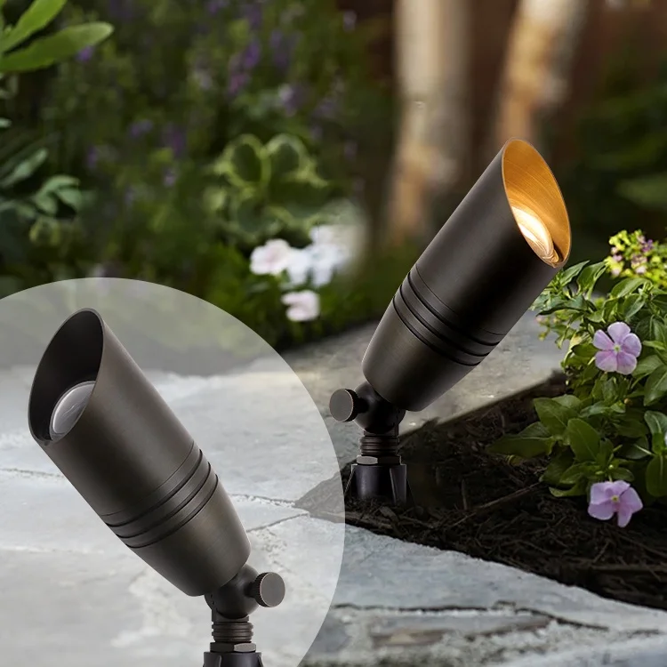 LT2105 USA Warehouse 2700K-6000K IP65 Waterproof 12V Outdoor Led In-Ground Landscape Lighting Spotlight Lawn Lights With ETL