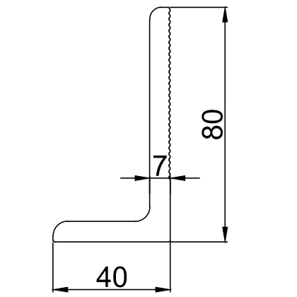 Aluminum Solar Mounting Tin Roof L Feet Bracket Carton Silver Anodized 10 Years,10 Years Vertical or Horizontal Aluminum 6005-T5