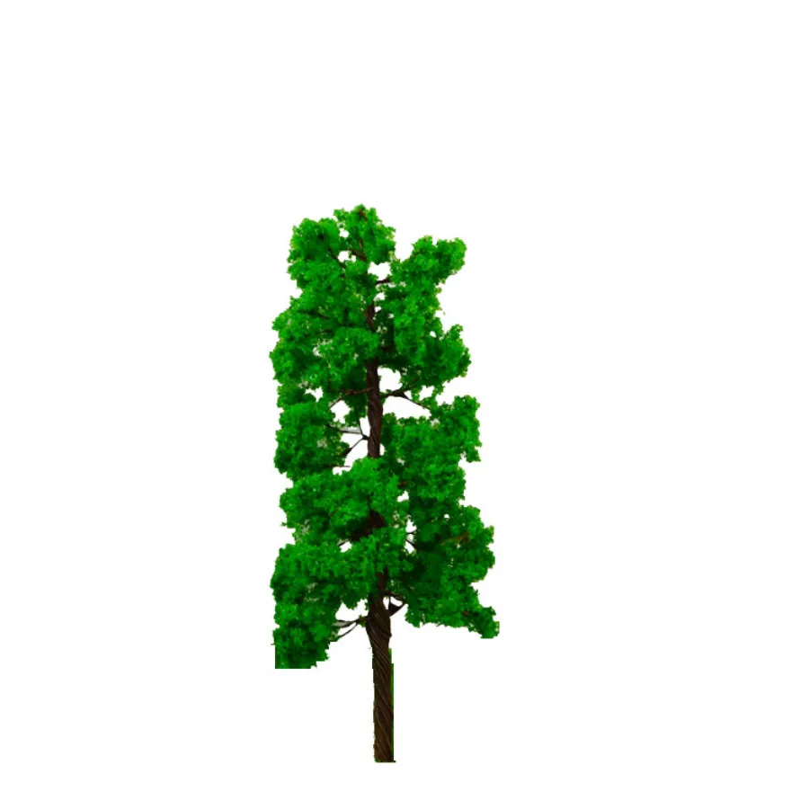 Architecture Scale Miniature  Model Wire Decorative Artificial Green Tree For Ho Train Diorama Layout