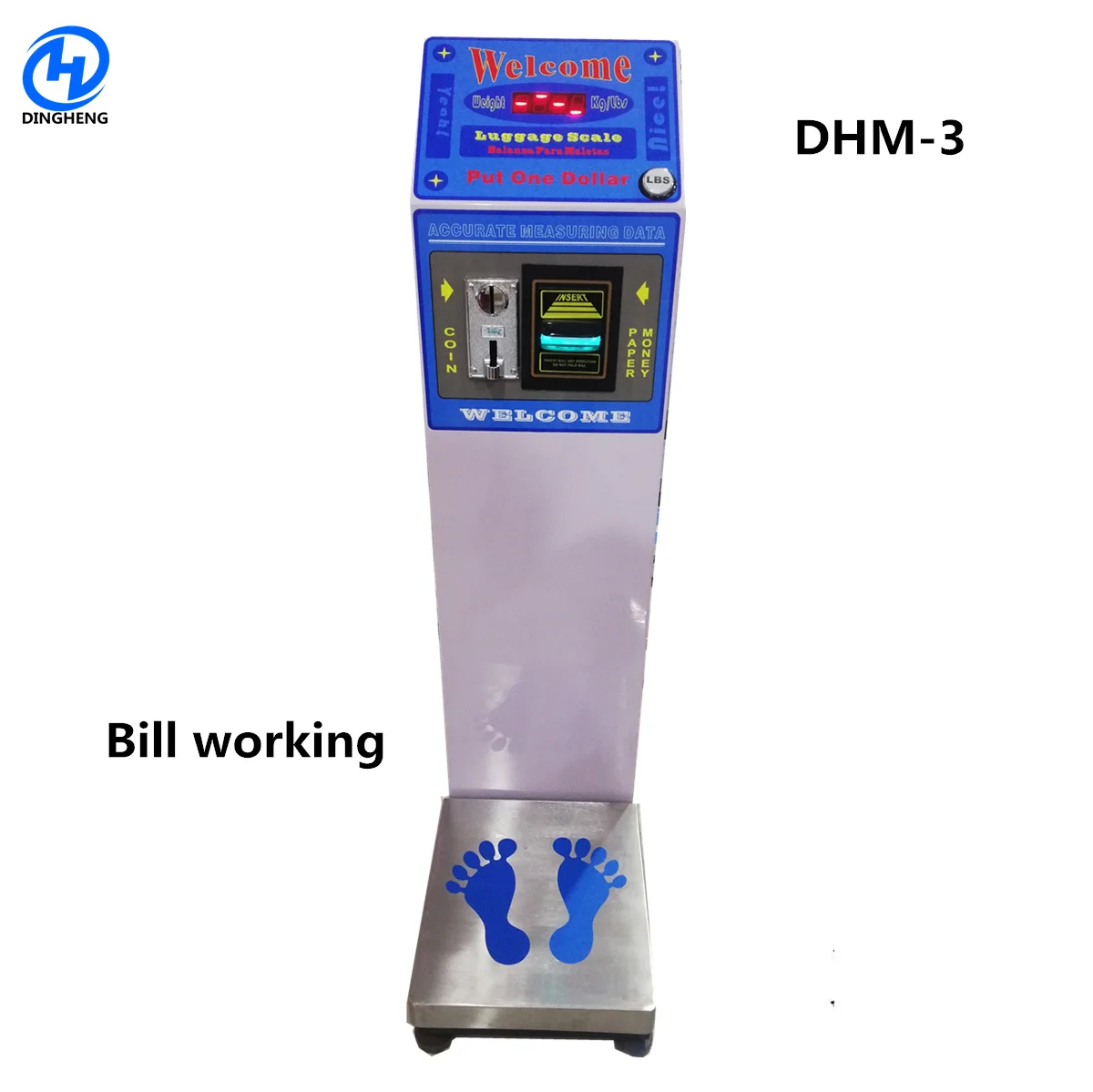 DHM-3 Airport weight scale luggage baggage balance paper money bill work