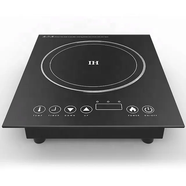 OPUR Induction wok cooker commercial Touch Control Induction Cooker Portable Single Burner Cooker