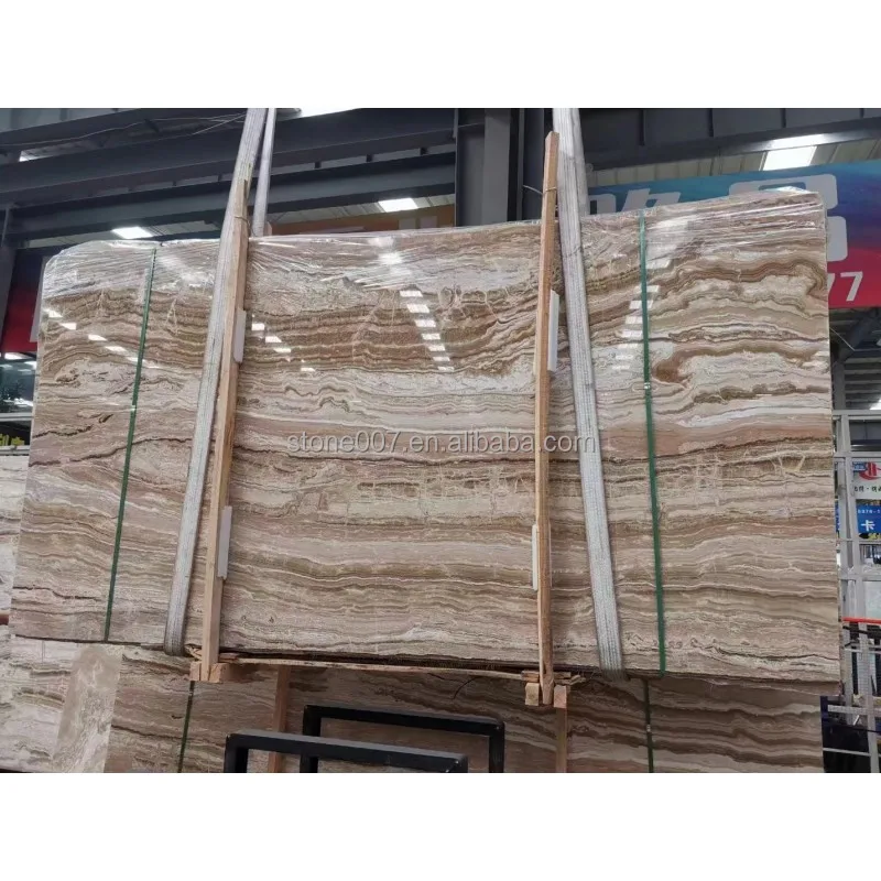 SHIHUI Natural Stone Polished Glazed Yellow Wooden Onyx Marble Tiles Slabs For Floor Wall Panel