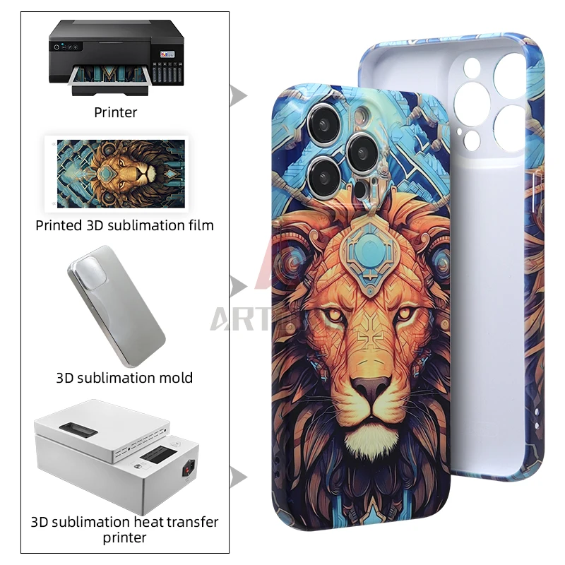 3D phone case sublimation machine 3d film sublimation machine sublimation phone case machine