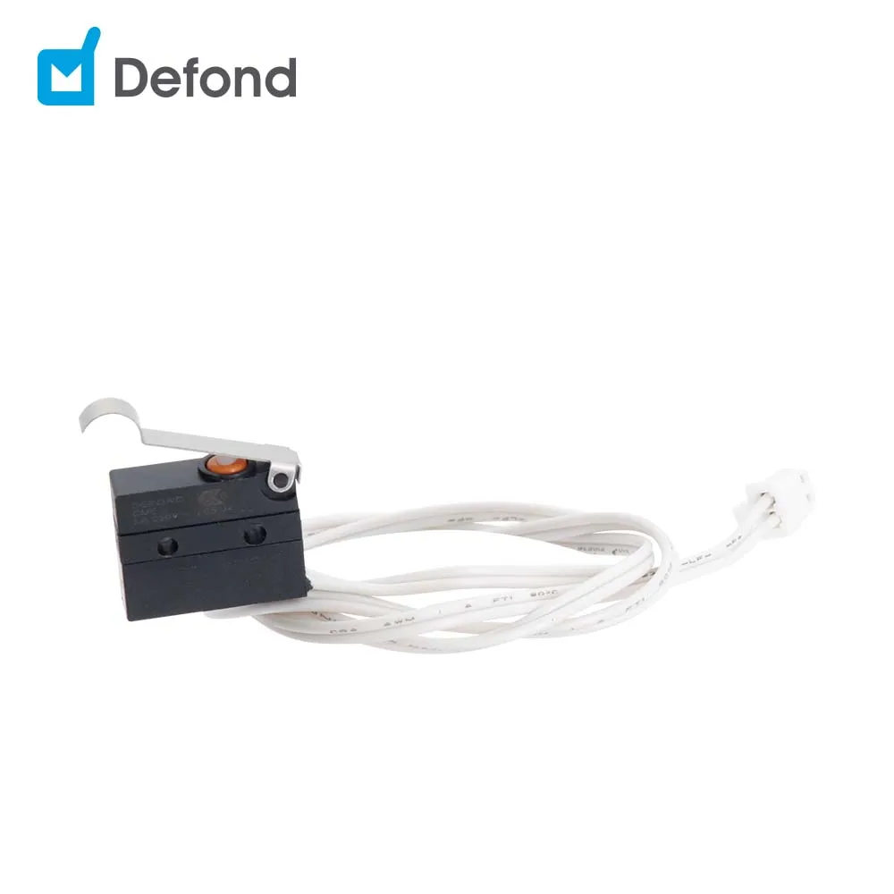 water tight micro switch SPST Defond CME-1105-BA-AAS31-04R 5A 250VAC hermetically sealed micro switches IP65 microswitch