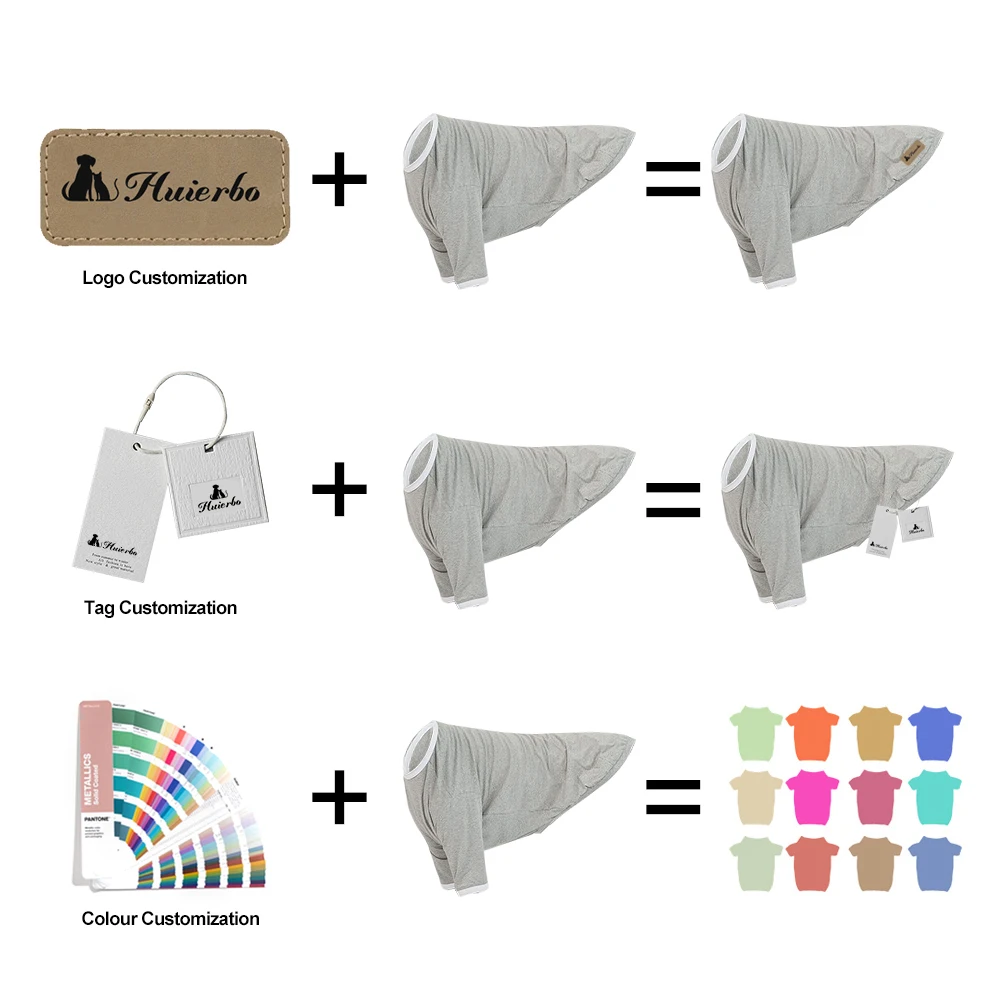 Cotton Soft Breathable  Clothes Wholesale Pet Clothes Large Custom Blank Chinese Online Markets T-Shirt Dog Shirt