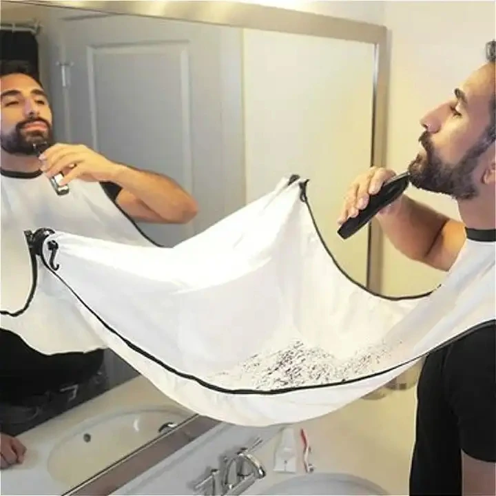 Factory Made Beard Apron Trimming Bib for Men Shaving Grooming Beard Apron
