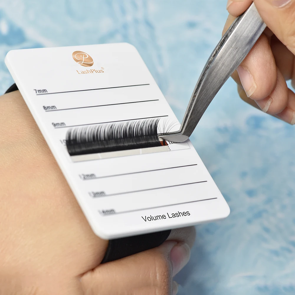 LashPlus korea PBT fibers de cilios pesta as pelo a pelo 0.15mm 3d nature extension lash supplies