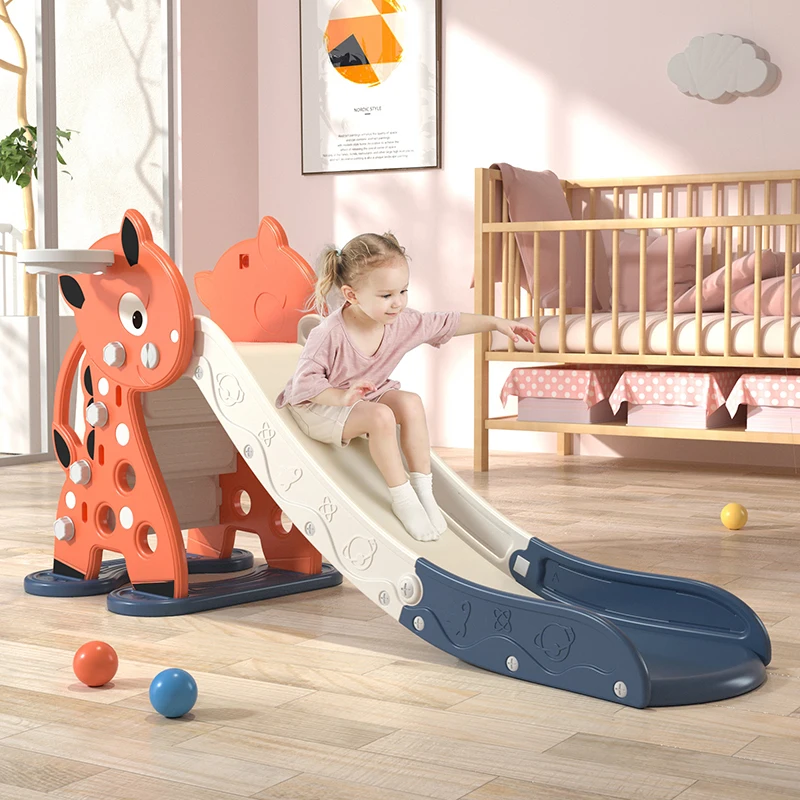 Лидер продаж 2021, детская пластиковая горка, детская игровая площадка, Экологически чистая детская крытая игровая площадка, пластиковая горка