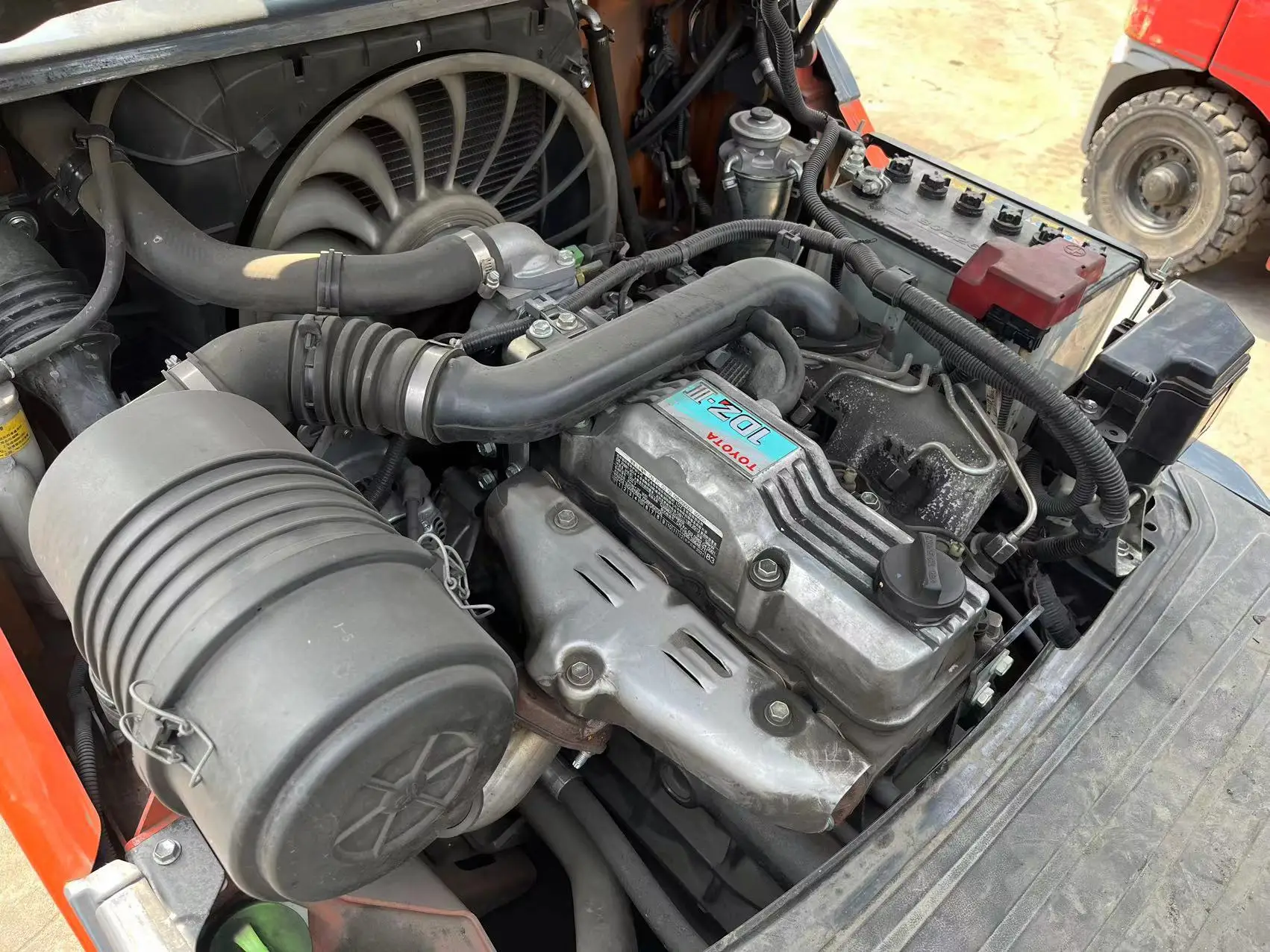 High quality Japan imported machinery Toyota small 1.8 ton 2 ton forklift well maintained