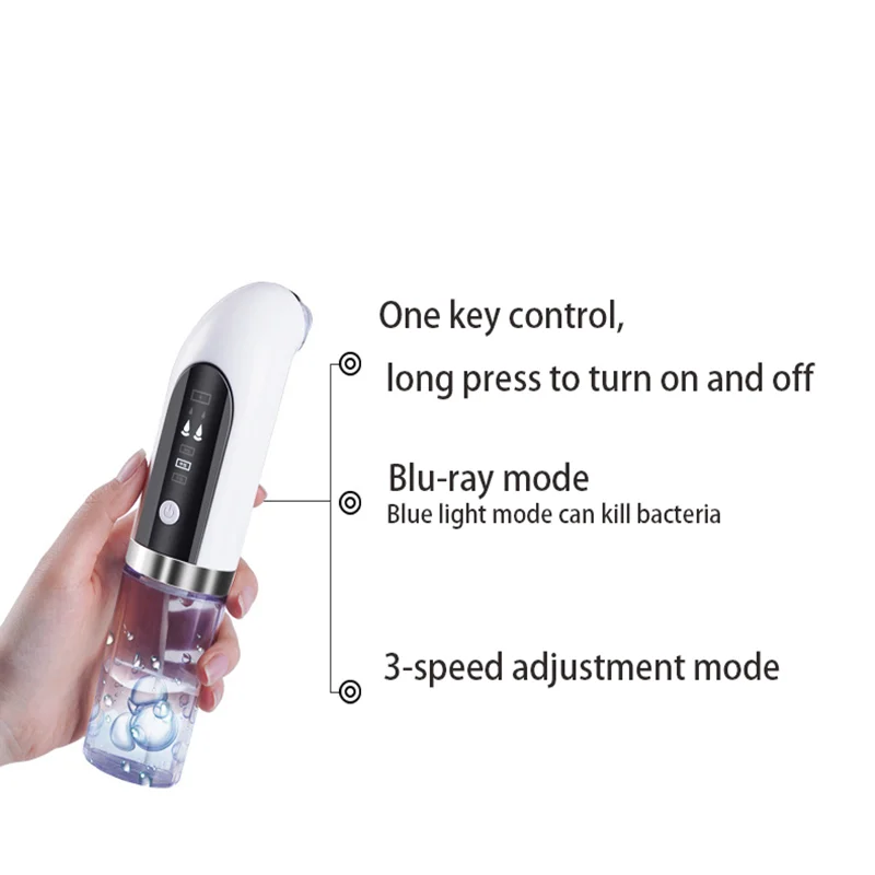hot selling products 2021 in home hydro dermabrasion microdermabrasion peeling machine blackhead cleansing instrument