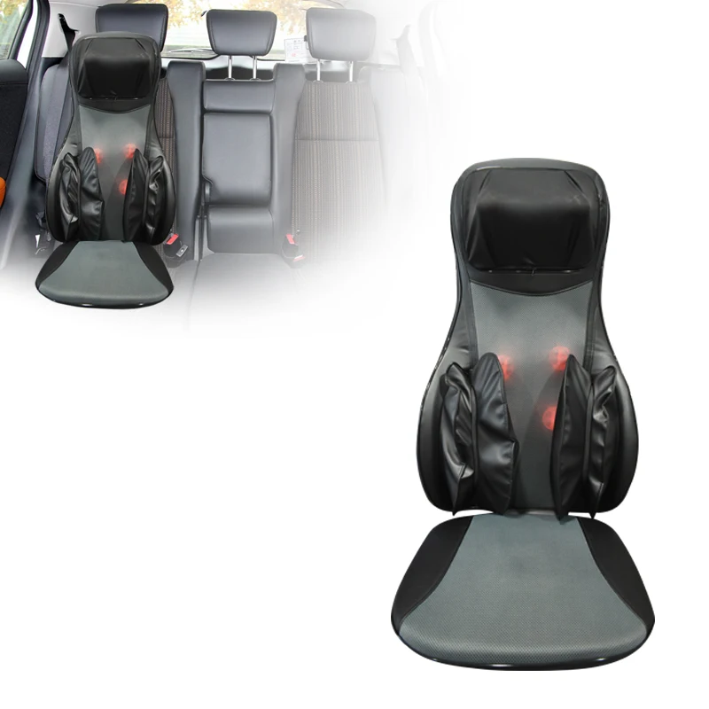 Phenitech Full back massage cushion High quality massager chair vibrating heated car seat