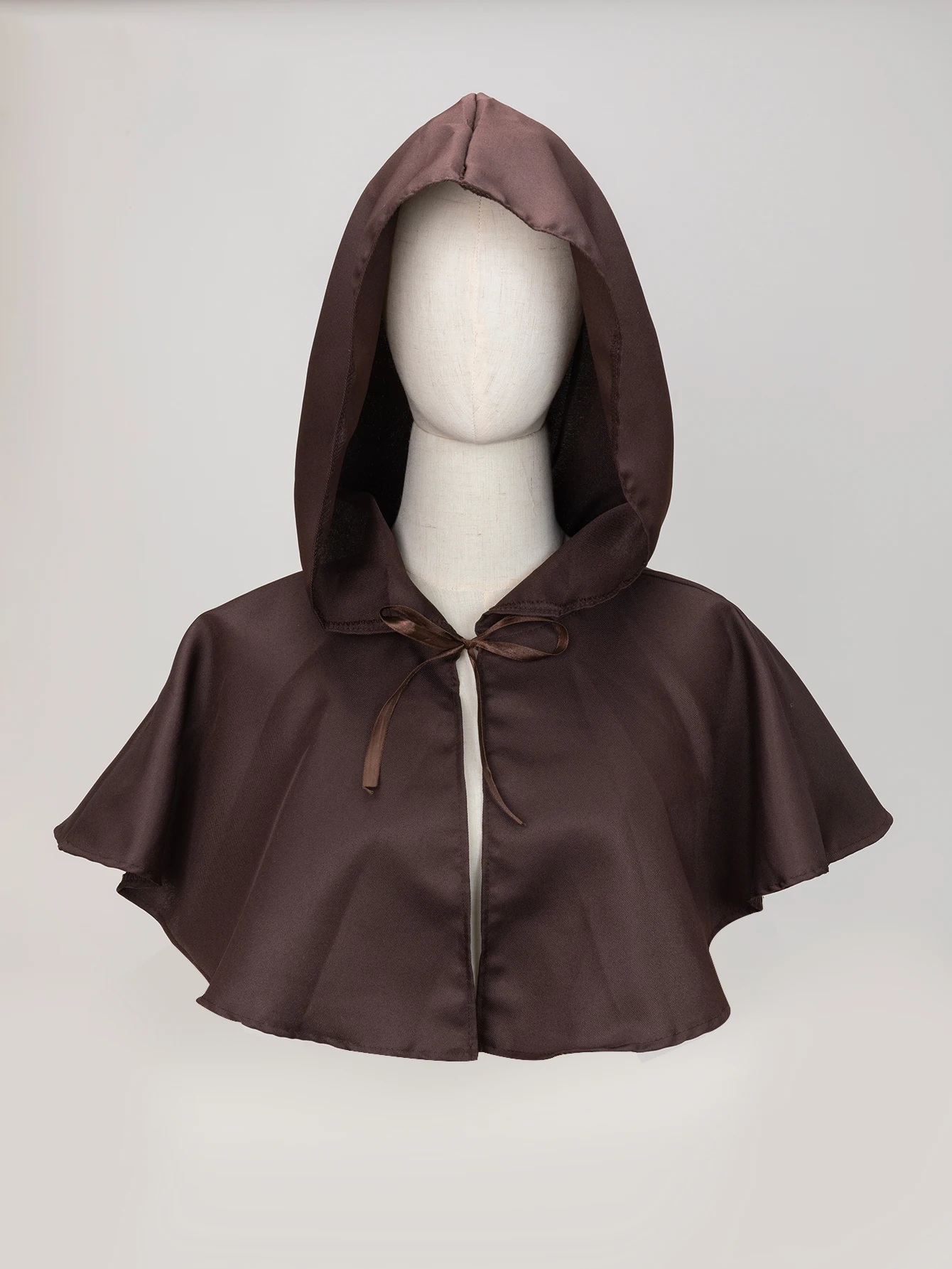 New foreign trade Halloween COS costume wizard cloak medieval hooded cloak adult spot