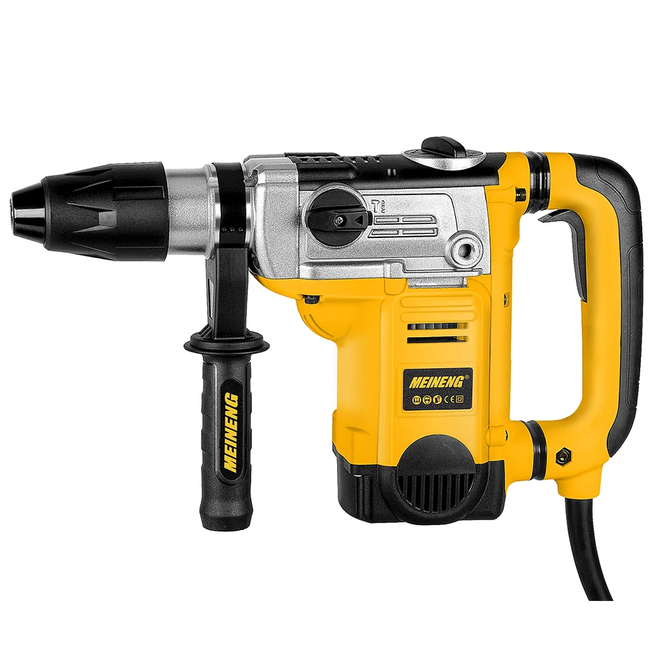 Factory Price 40mm Electric Hammer Drill Set 220V Impact Drill SDS Max Bit Customizable OEM Industrial Grade Concrete Wood 1800W