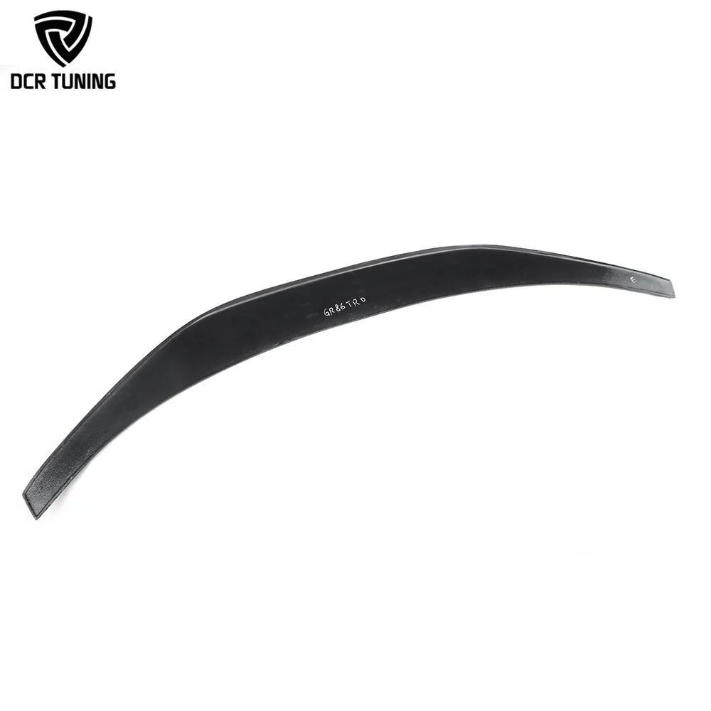 GR86 Carbon Fiber Rear Spoiler BRZ REAL Carbon Trunk Spoiler Bumper Trunk Lip Car Auto Parts for Toyota GR86 2020+ For Subaru